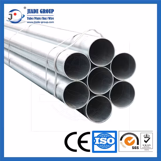 Pipe Factory High Quality Q235,BS1387,ASTM A53,A500,S235jr,Ss400 Pregalvanized Steel Pipe/Pregalvanized Welded Round Pipe/Round Pipe/Gi Pipe with Better Price