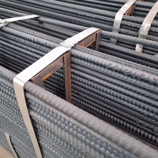 Barres d'armature en acier au carbone laminées à chaud Gr60 HRB400 HRB500 Hrb600 B400awr B400bwr 6mm/9mm/12mm